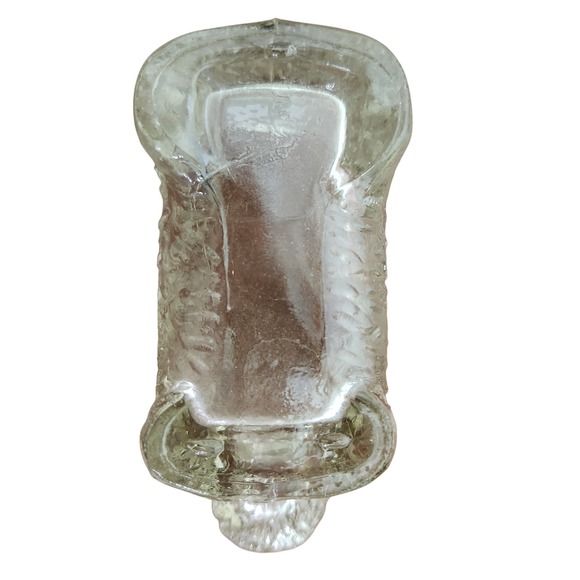 Vintage 1930's Scottie Dog Clear Glass Creamer Post Cereal by L.E. Smith Company - Picture 6 of 8